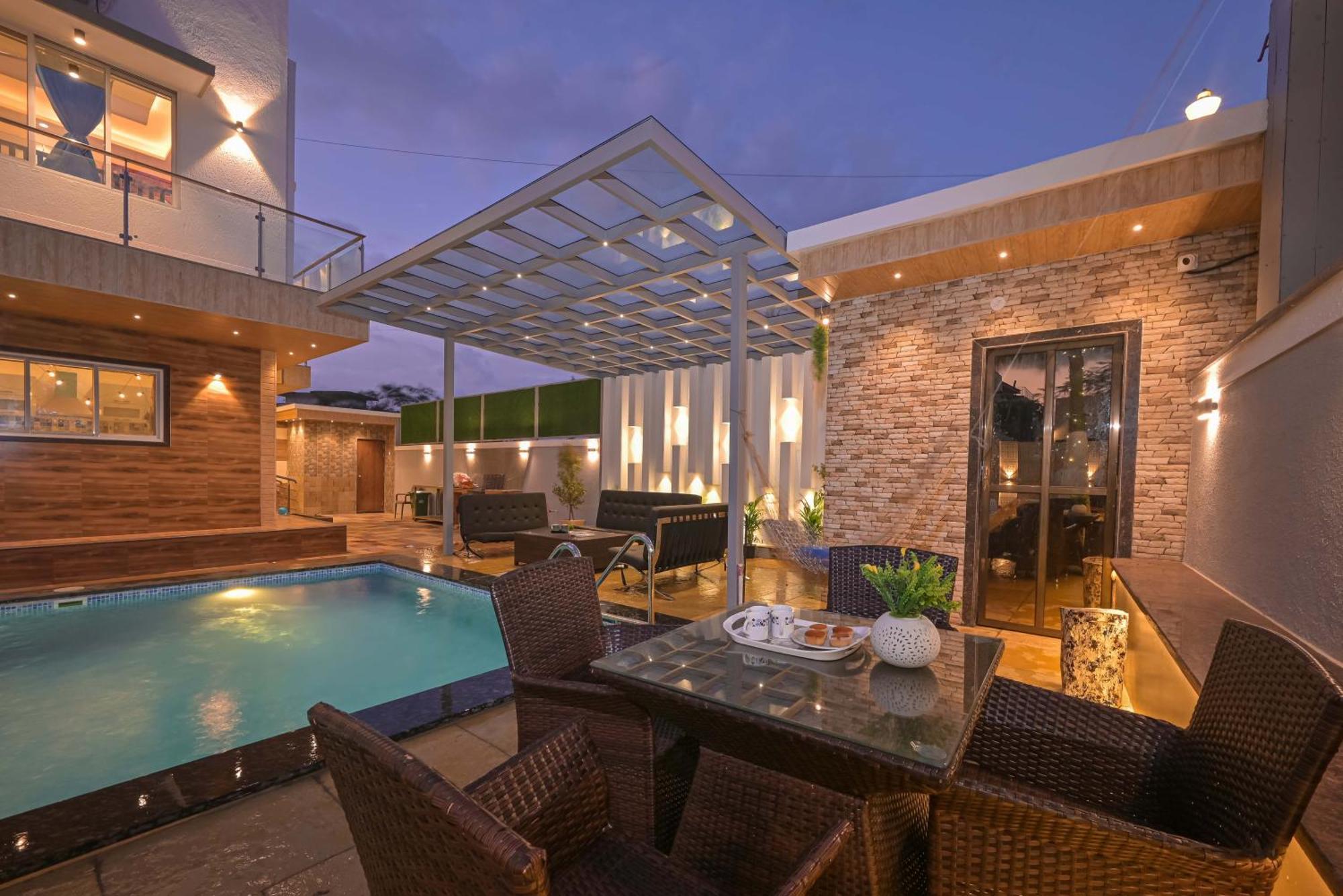 Azure Retreat Villa By Tropicana Stays Лонавла Екстер'єр фото